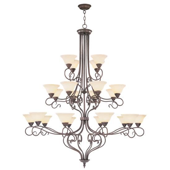 Coronado 56 Inch 22 Light Chandelier by Livex Lighting